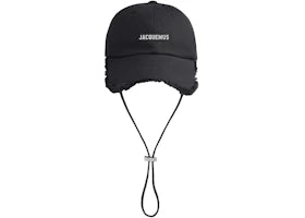 Jacquemus La Casquette Artichaut Black
