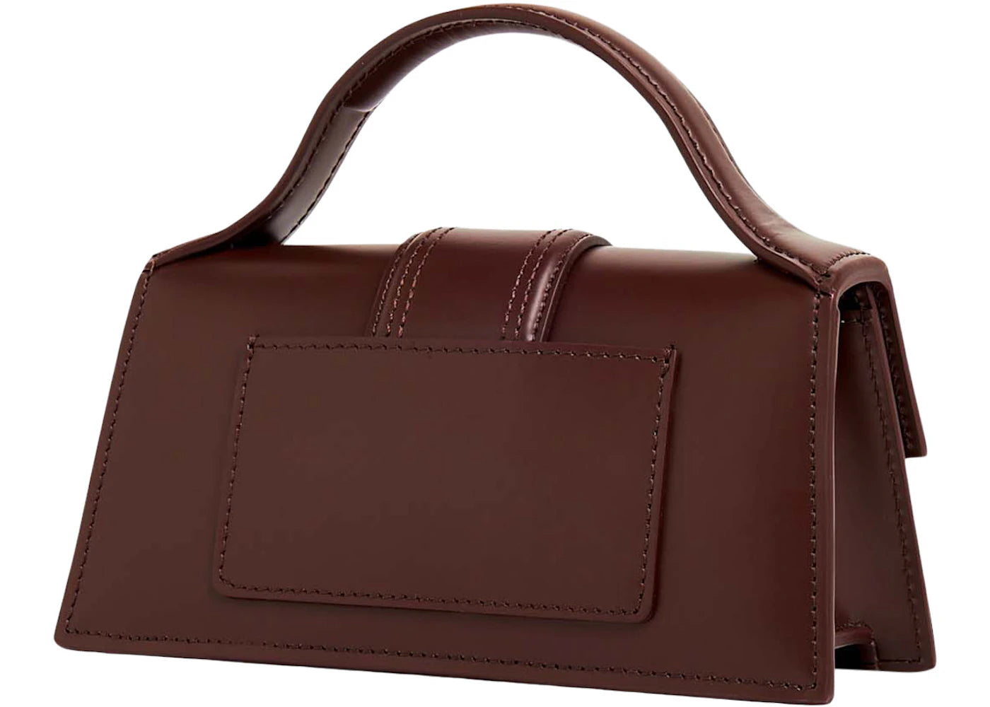Jacquemus Le Bambino Mini Flap Bag Dark Brown - vue secondaire B