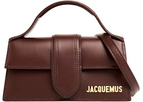 Jacquemus Le Bambino Mini Flap Bag Dark Brown - vue 360