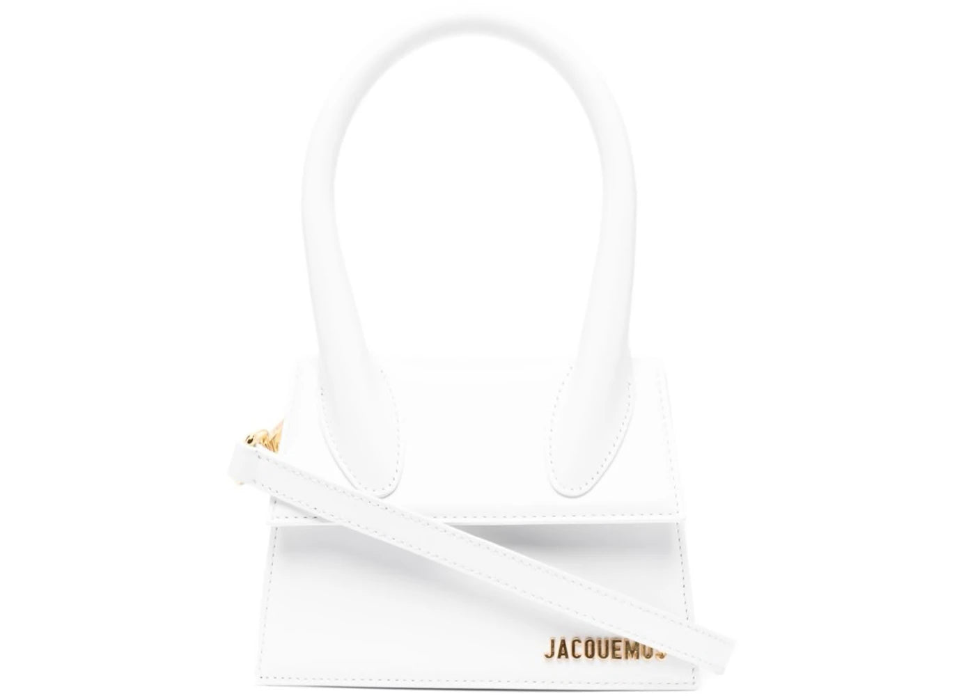 Jacquemus Le Chiquito Moyen Bag White - vue 360