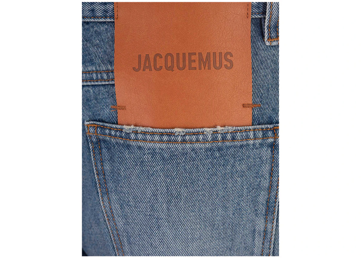 Jacquemus Le De-Nîmes Droit Blue/Tabac - vue secondaire B