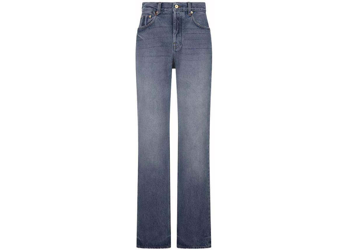 Jacquemus Le De-Nîmes Droit Blue/Tabac - vue secondaire A