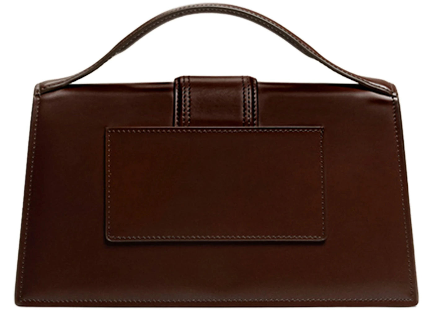 Jacquemus Le Grand Bambino Crossbody Flap Bag Dark Brown
