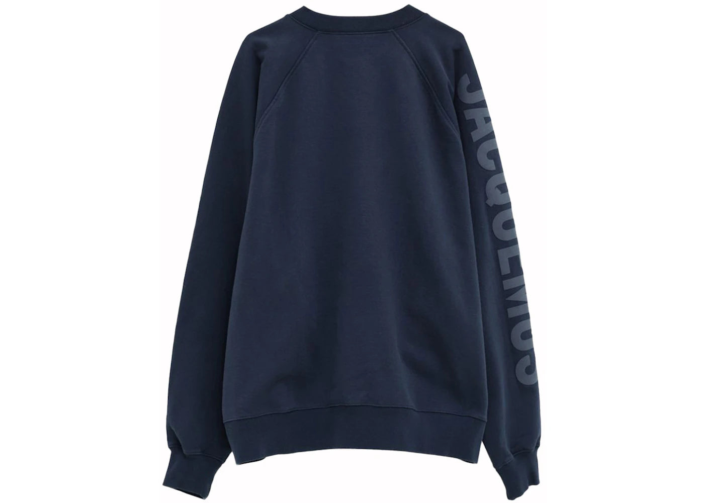 Jacquemus Le Sweatshirt Typo Dark Navy - vue secondaire B