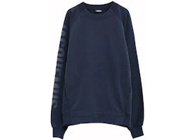 Jacquemus Le Sweatshirt Typo Dark Navy