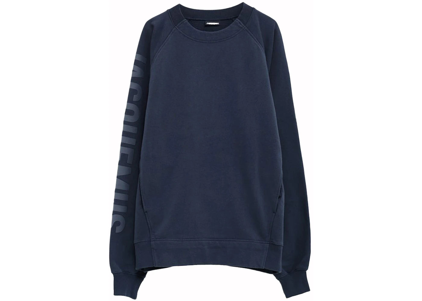 Jacquemus Le Sweatshirt Typo Dark Navy - vue secondaire A