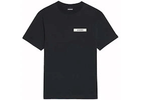 Jacquemus Le T-Shirt Gros Grain Black