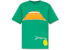 Jacquemus Le T-Shirt Tennis T-Shirt Green - vue 360