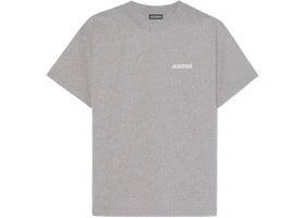 Jacquemus Le T-shirt Logo T-shirt Grey - vue 360