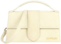 Jacquemus Le grand Bambino Umhängetasche Hellgelb