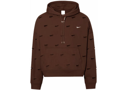 Jacquemus x Nike Le Swoosh Hoodie Brown - authentic Jacquemus apparel