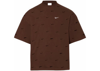 Jacquemus x Nike Le Swoosh T-shirt Brown - authentic Jacquemus apparel