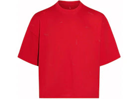 Jacquemus x Nike Logo T-Shirt (Asia Sizing) Dark Red - vue 360