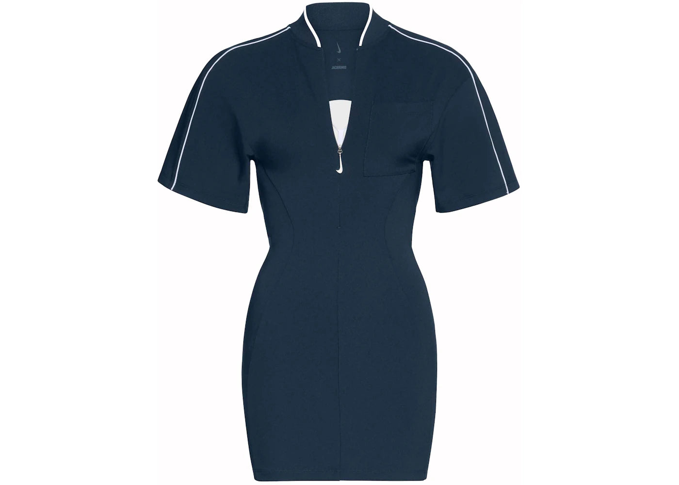 Jacquemus x Nike Short-Sleeved T-Shirt Dress (Asia Sizing) Dark Navy - vue 360