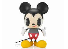 Javier Calleja x Disney Mickey Mouse Now & Future Sofubi Figure - vue 360