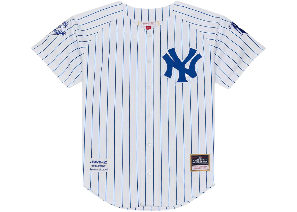 Jay-Z Blueprint x Mitchell & Ness x New York Yankees Jersey White - vue secondaire A