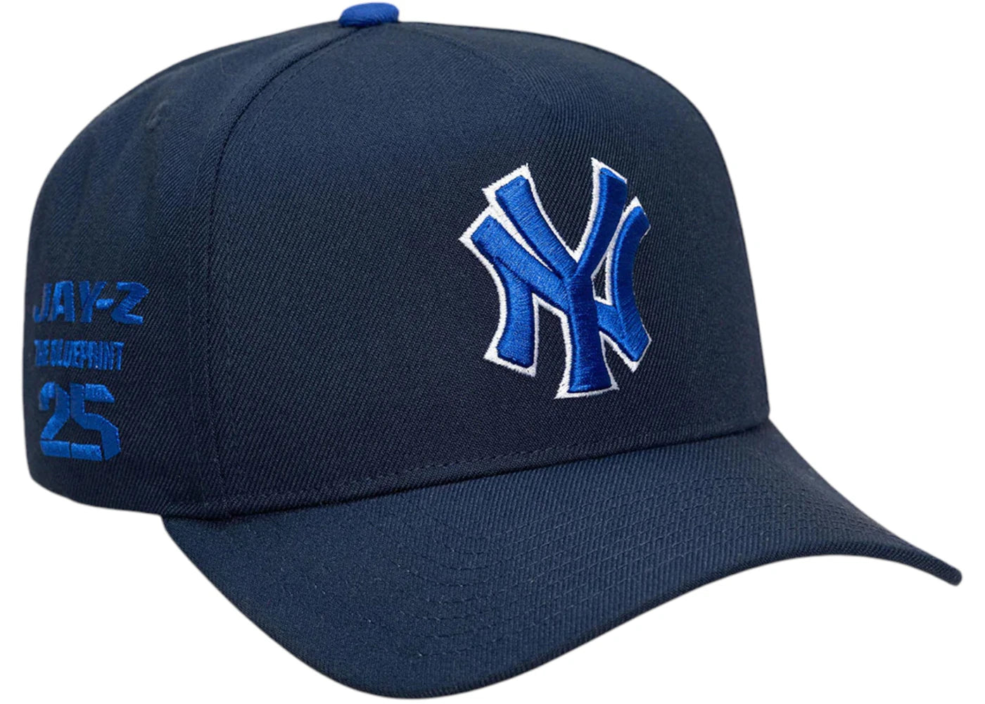 Jay-Z Blueprint x Mitchell & Ness x New York Yankees Pro Pinch Hat Navy - vue secondaire B