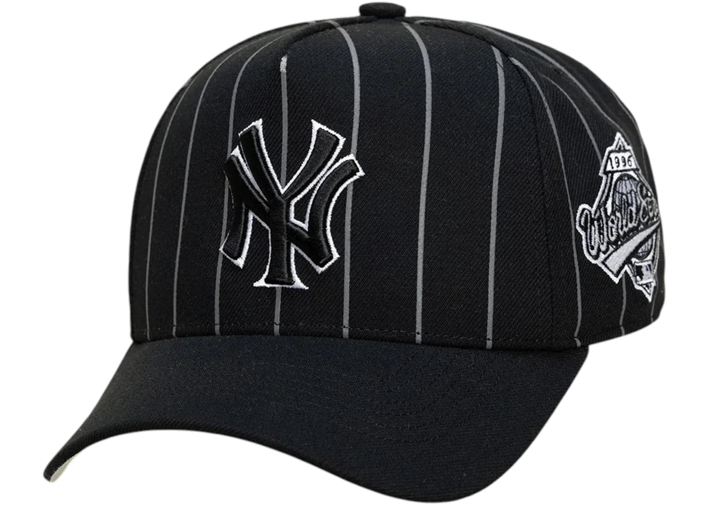 Jay-Z Reasonable Doubt x Mitchell & Ness x New York Yankees Pinstripe Pro Pinch Hat Black - vue secondaire A