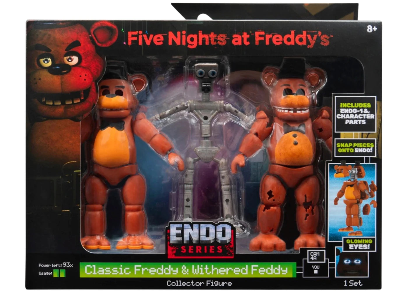 Figures Five Nights at Freddy's Classic Freddy's & Withered Freddy's - vue secondaire A