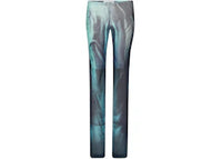 Jean Paul Gaultier Women's Mesh Printed Water Trouser Indigo/Vintage Blue