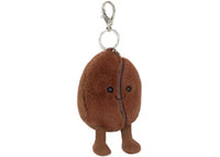 Jellycat Amuseables Coffee Bean Bag Charm Plush