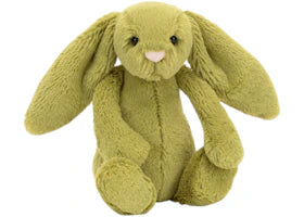 Jellycat Bashful Moss Bunny Small Plush - vue 360