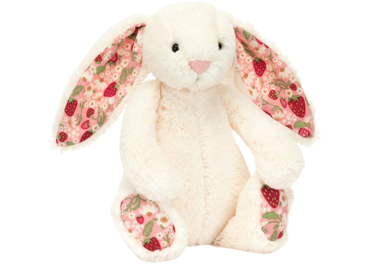 Plush Blossom Silver Bunny 'Berry' Small - vue secondaire A