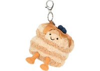 Jellycat FAO Amuseable Fran Pancakes Bag Charm Plush