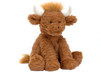 Jellycat Fuddlewuddle Highland Cow Plush