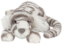 Jellycat Sacha Snow Tiger Little Plush