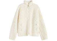 Jil Sander Fleece Zip Up Jacket Eggshell