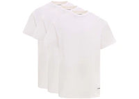 Jil Sander Man Biologic Cotton Logo Label T-Shirt Set White