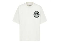 Jil Sander Zodiac Patch Libra Oversize Logo T-Shirt White