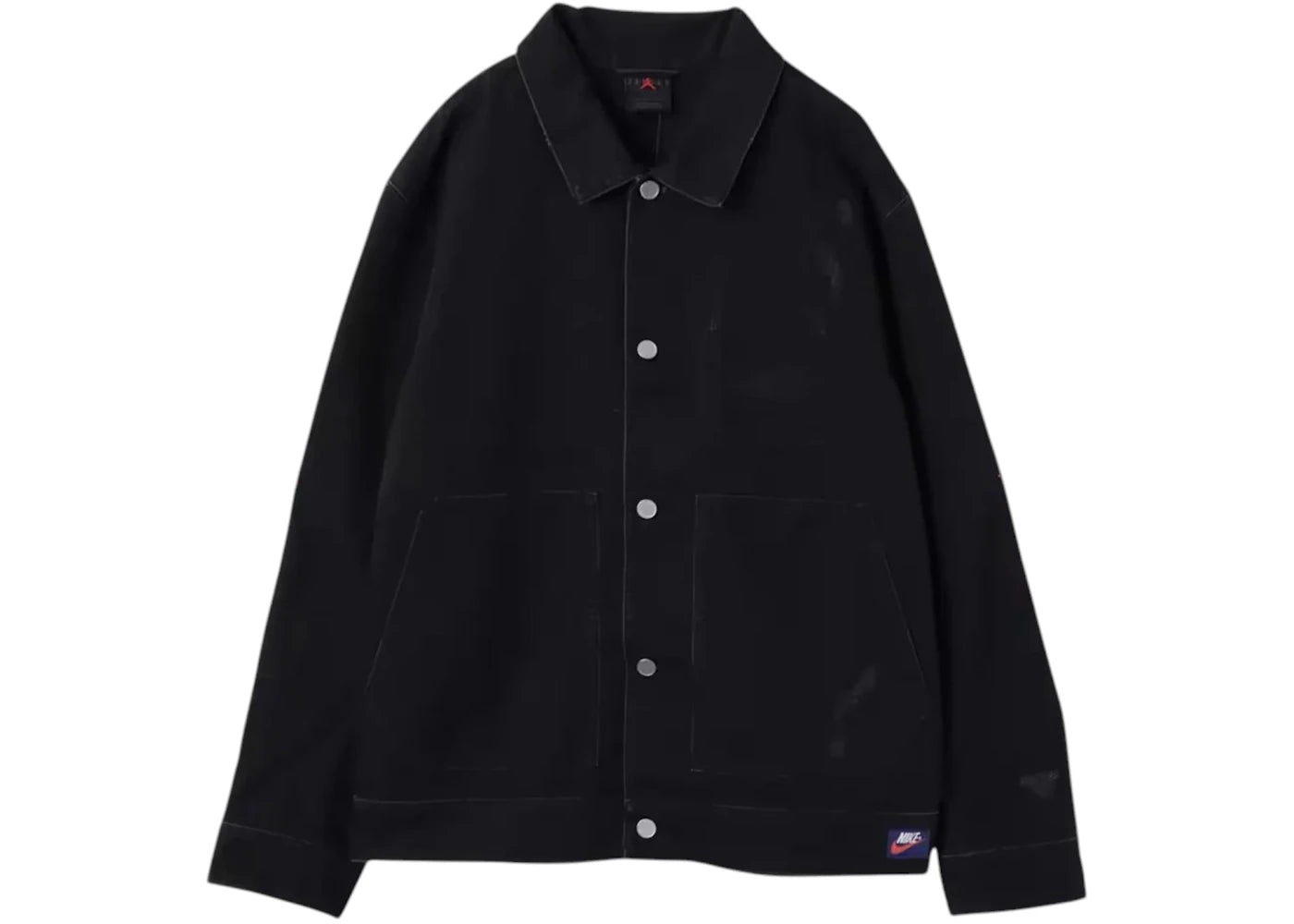 Jordan Air Jordan Rare Air Chicago Denim Fleece Jacket Black - vue secondaire A
