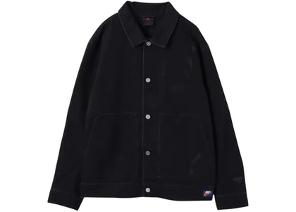 Jordan Air Jordan Rare Air Chicago Denim Fleece Jacket Black - apparel view 2