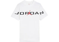 Jordan Air Short Sleeve T-shirt White/Red/Black