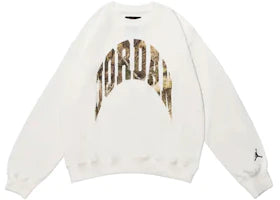 Jordan Brooklyn French Terry Realtree Crewneck Sweatshirt Sail/Black - vue 360