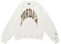 Jordan Brooklyn French Terry Realtree Crewneck Sweatshirt Sail/Black