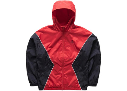 Jordan Brooklyn Hooded Draft Jacket Red/Black/White - authentic Jordan apparel
