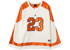 Jordan Brooklyn University Hockey Jersey Sail/Starfish/Black - authentic Jordan apparel