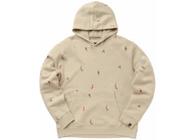 Jordan Essential Holiday Jumpman Fleece Pullover Hoodie Light Brown