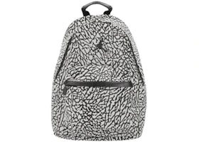 Jordan ICON Print Backpack (20L) Black/White - vue 360