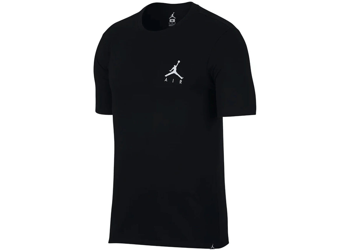 Jordan Jumpman Air Embroidered T-shirt Black - vue secondaire A