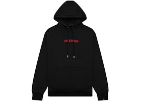 Jordan MJ FLC Hoodie Black/Gym Red