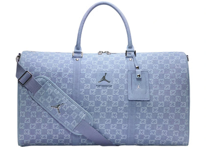 Jordan Monogram Duffel 40L Bag Denim - authentic Jordan sneakers