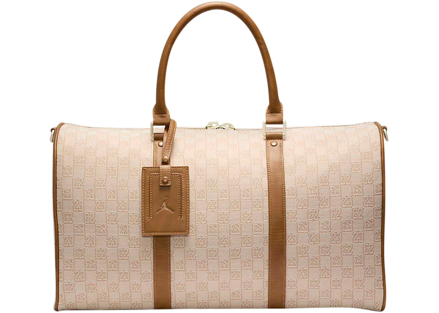 Jordan Monogram Reisetasche (20L) Kokosmilch - vue secondaire A