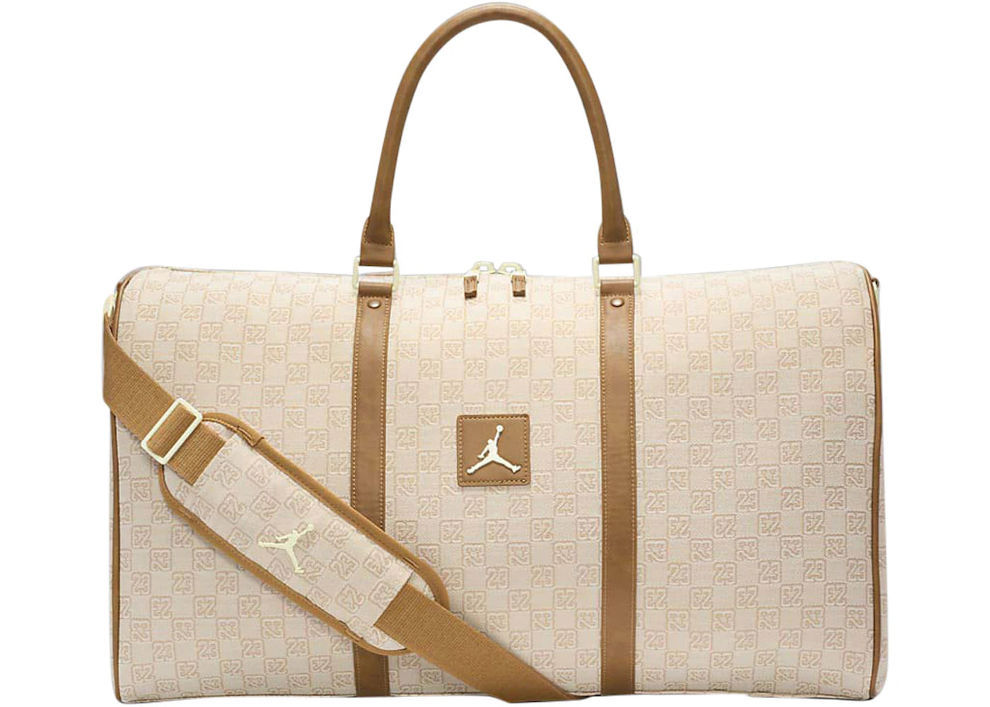 Jordan Monogram Reisetasche (40L) Kokosmilch - vue 360