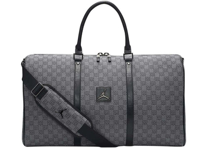 Jordan Monogram Duffle Bag (40L) Dark Smoke Grey - authentic Jordan sneakers