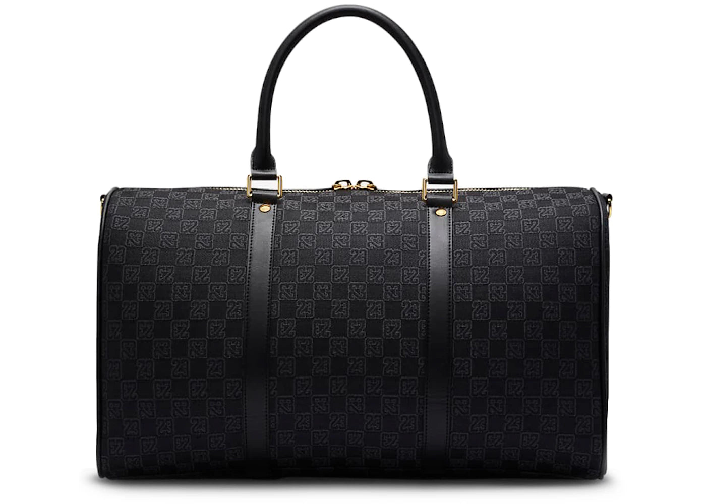 Schwarzer Jordan Monogram Reisetasche