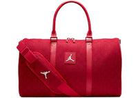 Jordan Monogram Duffle Bag Red